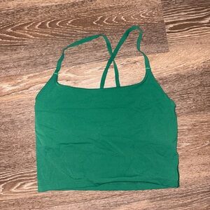 Aerie Offline Green Strappy Workout Top